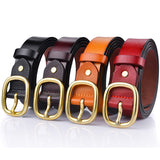 Simple And Versatile Women's New Genuine Leather Belt