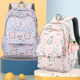 Cute Girls' Lightweight Multi-layer Primary School Student Large Capacity Schoolbags