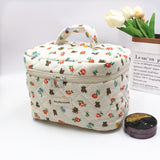 Women's Fashion Personalized Flower Cosmetic Bag