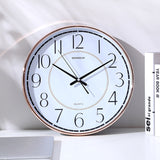 Wall Clock Office Simple Nordic Atmosphere Home Fashion Creative Bedroom Round Clock - UNBEATABLE STORE