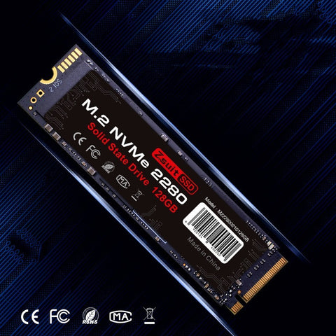 Laptop Desktop 12G Solid State Drive M.2 2280 Protocol Nvme Storage 128G - UNBEATABLE STORE