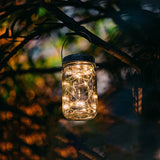 Solar Mason Jar  Light Decoration Mason Jar Light Outdoor Hanging Light Mason Jar Light String