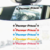 Passenger Princess Special Car Stickers Decorative Reflective