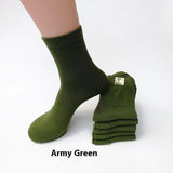 Military Training Polyester Cotton Tube Socks