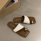 Women's Flat French-style Sandals