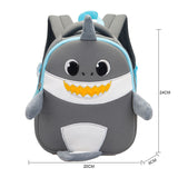 New Korean Cartoon Schoolbag For Kindergarten 1-3-6 Years Old Anti-lost