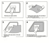 Sun Film, Car Glass, Sunscreen And Heat Insulation, Black Car Window Film, Roof Film And Pearl Cotton Stick