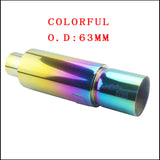 Car Motorbike Exhaust Systems Muffler Tip Universal Stainles