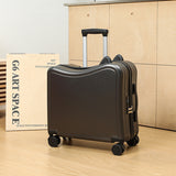 Children's Luggage Riding Trolley Case Mute Universal Wheel Boarding Bag