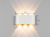 Led Wall Lamp Bedroom Bedside Lamp Garden Decoration Living Room Background Wall Lamp Waterproof Outdoor Spotlight