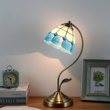 European-style Pastoral Mediterranean Bedside Lamp Home Bedroom