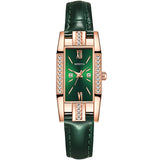 Temperament Pu Belt Diamond British Ladies Watch