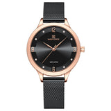 Fashion Electronic Watch Mesh Waterproof Quartz