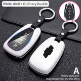 Simple Car Carbon Fiber Key Cover