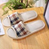 Women's Summer Linen Indoor Slippers