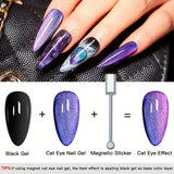 Magic Color Dynamic Diamond In The Debris Cat Eye Series Nail Polish Gel Suit