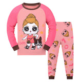 Boys And Girls Long Sleeve Trousers Homewear Children's Pajama Set