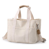 Ladies' Thickened Canvas Multifunctional Handbag