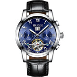 Men's Fashion Waterproof Luminous Hollow Tourbillon Automatic Mechanical Watch