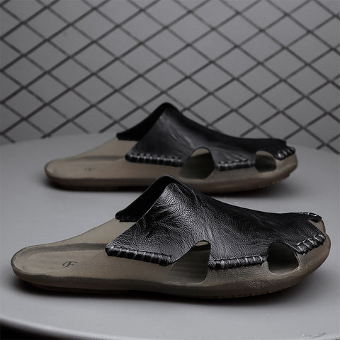 Trendy Personality Platform Beach Shoes Men's