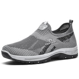 Versatile Casual Daddy's Shoes Men's Sports Lightweight Hiking Shoes Mesh