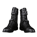 Middle Tube Leather Boots Ceremonial Motorcycle Men's Martin Performance