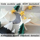 Felt Ornaments Felt Crib Pendant Wind Chimes