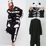 Cute Cartoon Skull  One Piece Pajamas