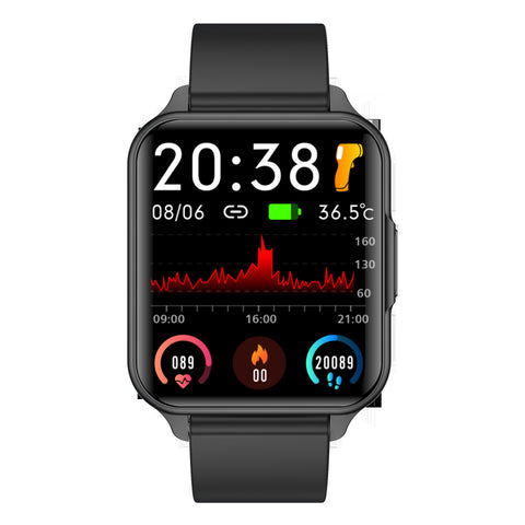 Body Temperature Heart Rate Waterproof Sports Watch