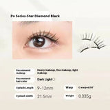 Magnetic Eyelashes Thick Zero Glue Long C Curved Eyelashes