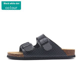 Buckle Flat Cork Slippers Summer Same Beach Buckle Sandals