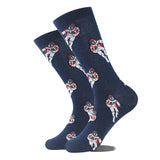 Fashion Volcano Astronaut Beer Multi-pattern Cotton Socks