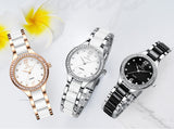 Ceramic Ladies Waterproof Bracelet Watch