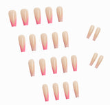 French European And American Long Ballet Fake Nails