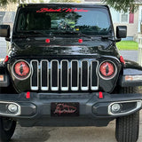 Beast Eye Headlight Decal Decoration