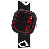 New Silicone Square Fashion Trend Waterproof Watch