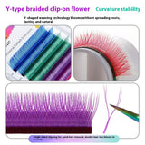 Close-fitting False Eyelashes Natural Thick Y-shaped