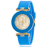 Fashionable Women's Silicone Quartz Watch