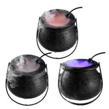 Halloween Mist Maker Indoor Fountain Horror Atmosphere Fogs Maker Small Pond Fogs Machine Atomizer Air Humidifier Holiday Decor