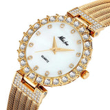 Women's Waterproof Copper Band Quartz Watch