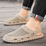 Men's Fashion Slippers Plus Size Two-in-one