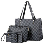 Handbag Four-piece Set Printed Shoulder Messenger Bag