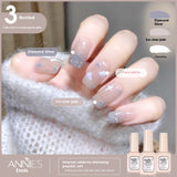 Women's Three-color 2024 New Ice Jelly Nude Color Gel Nail Polish Suit