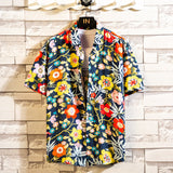 Fashion Casual Floral Shirt For Men