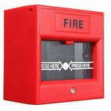 Wired Security Button Hand Breaking Glass Emergency Fire Alarm - UNBEATABLE STORE