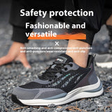 Men's Anti-smash And Anti-puncture Protection Electrician Insulated Safety Shoes