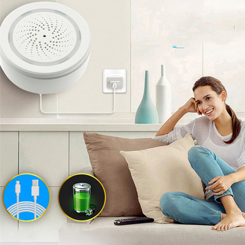 Wifi Alarm Household Wireless Smart Sound And Light Alarm - UNBEATABLE STORE