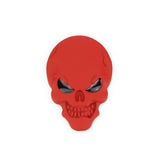 Car Metal Skull Sticker Body Sticker Red Eye Ghost Head