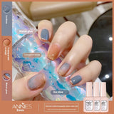 Women's Three-color 2024 New Ice Jelly Nude Color Gel Nail Polish Suit