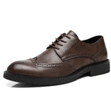 Plus Size Men's Leather Shoes